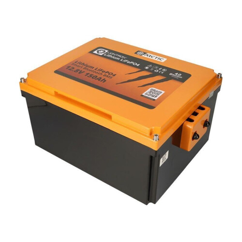 Liontron LiFePO4 150Ah 12.8V - Onderstoel Accu - Lichtgewicht en krachtig - Arctic uitvoering Tweedehands