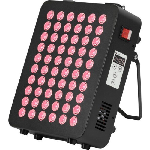 LIROMA® Roodlichttherapie - 2 Golflengten - Timer - LED Infraroodlamp - Infraroodtherapie - Rood