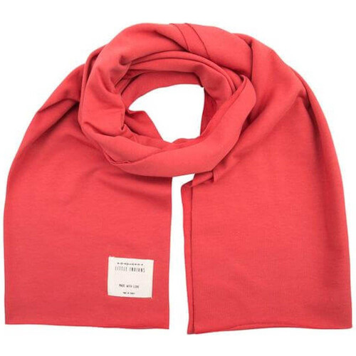 Little Indians Sjaal - 100% Biologisch Katoen - Fleece - Rood