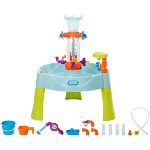 Little Tikes Fountain Factory - Watertafel - 8 verwisselbare buizen - Meerkleurig