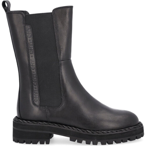 Liu Jo PINK 215 - Chelsea boots - Leer - Zwart - Maat 38 Tweedehands