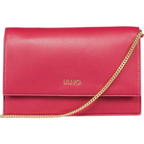 Liu Jo S Crossbody - 3 vakken - Afneembare schouderketting - Roze Tweedehands