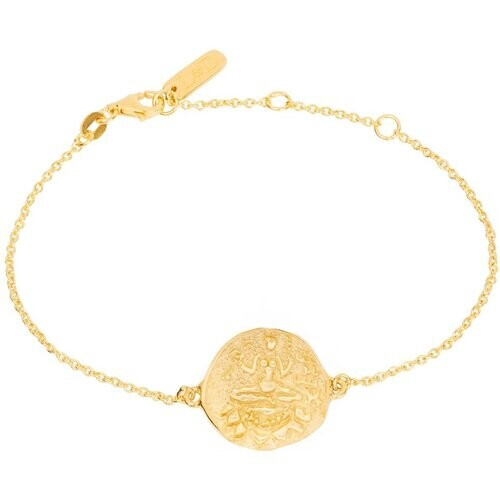 Loft and Daughter dames vegan Armband Lakshmi Munt Verguld 22kt