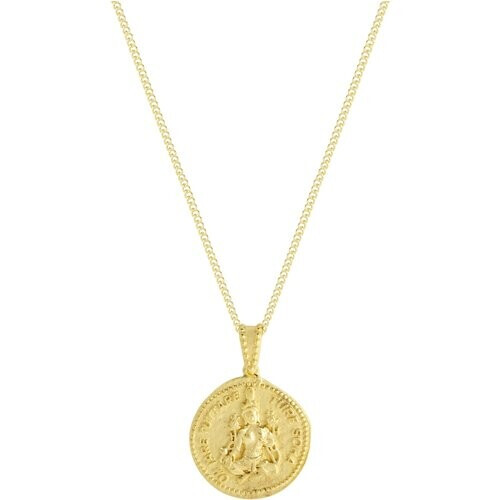 Loft and Daughter dames vegan Hanger The Protecttress Goud Vermeil Tweedehands
