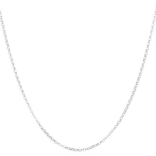 Loft and Daughter dames vegan Ketting Rolo Zilver Tweedehands