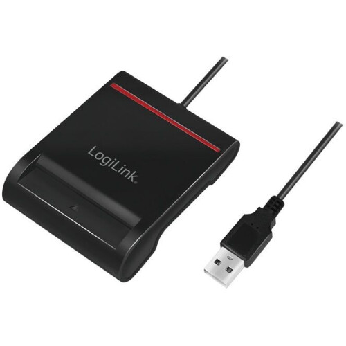 LogiLink CR0047 - Smartcardreader - USB 2.0 - Zwart