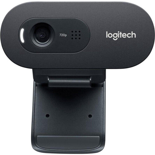 Logitech C270 - HD Webcam - 720p - 3MP - Grijs Tweedehands