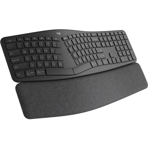 Logitech Ergo K860 - Ergonomisch Toetsenbord - Draadloos - Qwerty Nordic Tweedehands