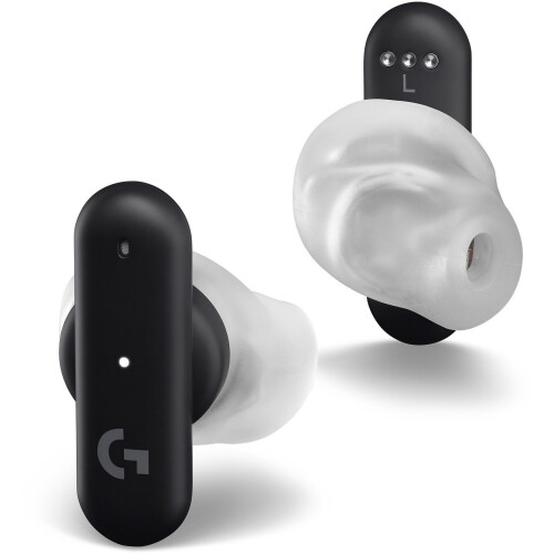 Logitech G FITS - In-ear hoofdtelefoon - Draadloos Bluetooth 5.2 met microfoon - Zwart Tweedehands