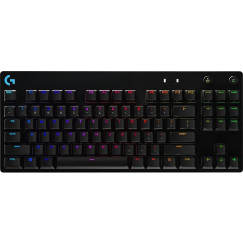 Logitech G PRO - Mechanisch Gaming Toetsenbord - GX BLUE Clicky - Zwart Tweedehands