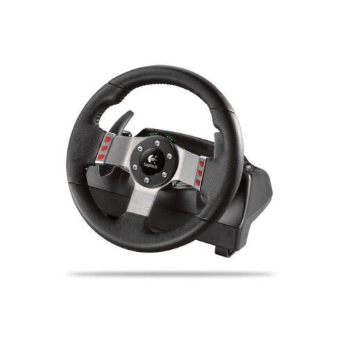 Logitech G27 - Racing Wheel - Force Feedback - Aluminium Grijs Rood Zilver Zwart Tweedehands