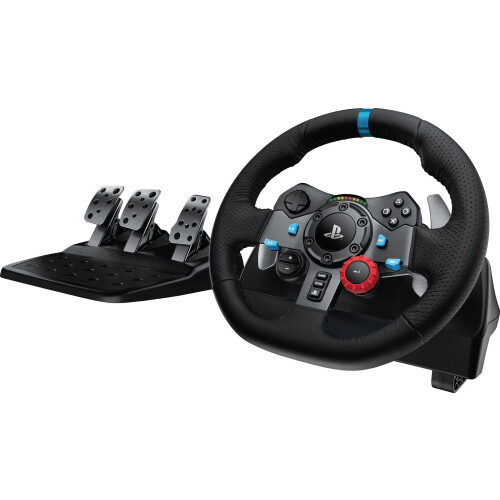 Logitech G29 - Racestuur - Force Feedback - Aluminium Zwart Tweedehands