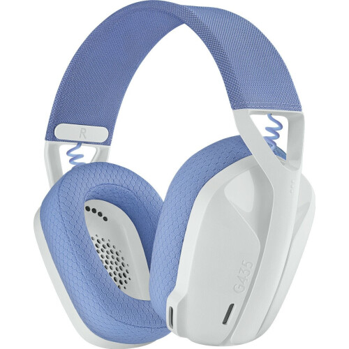 Logitech G435 - Gaming Headset - Draadloos LIGHTSPEED en Bluetooth - Blauw Wit Tweedehands