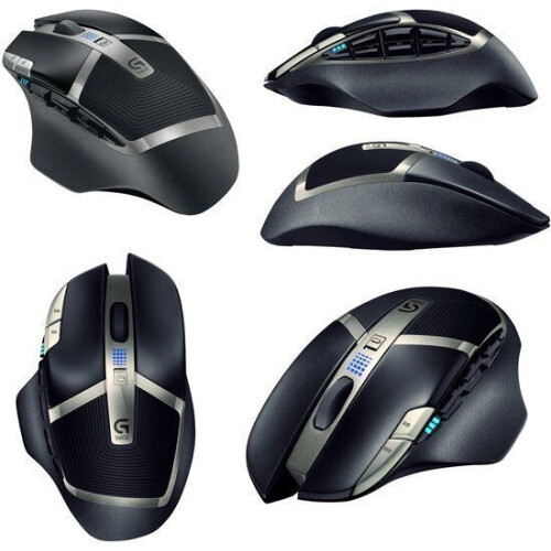 Logitech G602 - Draadloze muis - 2500 DPI - Zwart Tweedehands