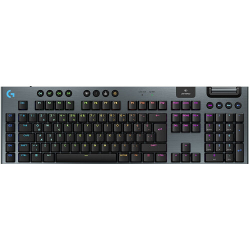 Logitech G915 X - Draadloos Gaming Toetsenbord - GL-schakelaars - Zwart Tweedehands