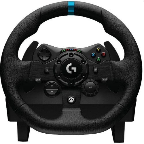 Logitech G923 - Sim Racing Wheel - TRUEFORCE Force Feedback - Zwart