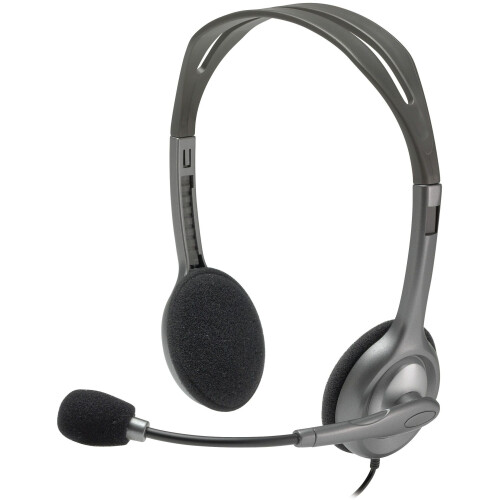 Logitech H111 - Headset - Draad - Stereo - Grijs Tweedehands