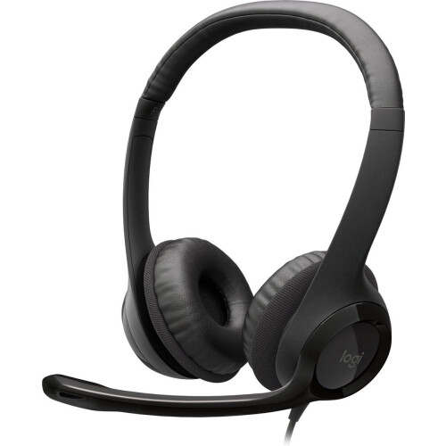 Logitech H390 - Computer Headset - USB A - Ruisonderdrukkend - Graphite Tweedehands