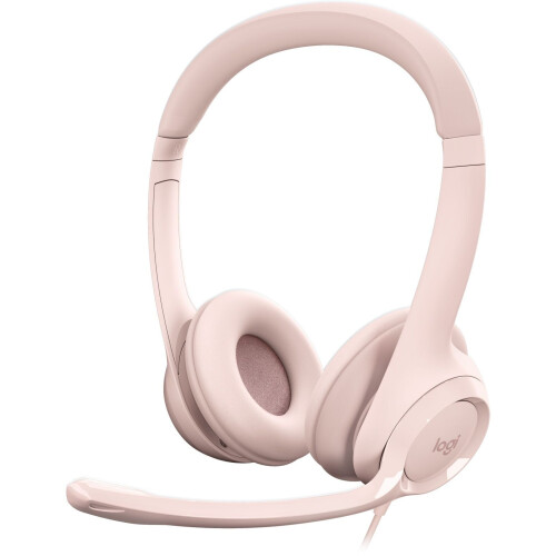 Logitech H390 - USB Headset - Ruisonderdrukkende Microfoon - Roze Tweedehands
