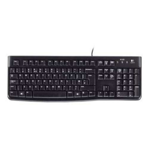 Logitech K120 - Toetsenbord - Azerty - Vlakke toetsen Tweedehands
