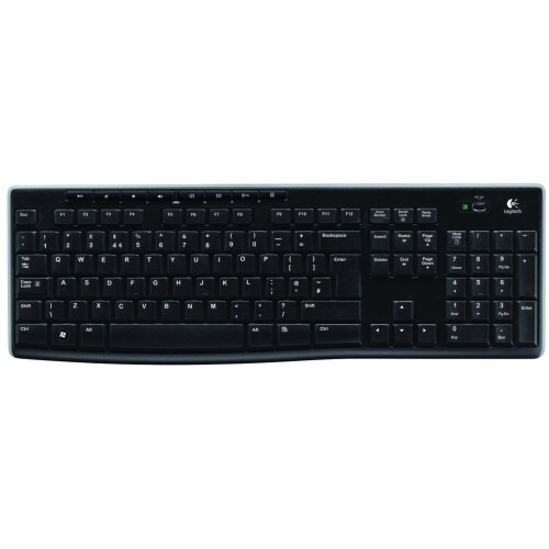 Logitech K270 - Draadloos Toetsenbord - Qwertz DE - Morsbestendig Tweedehands