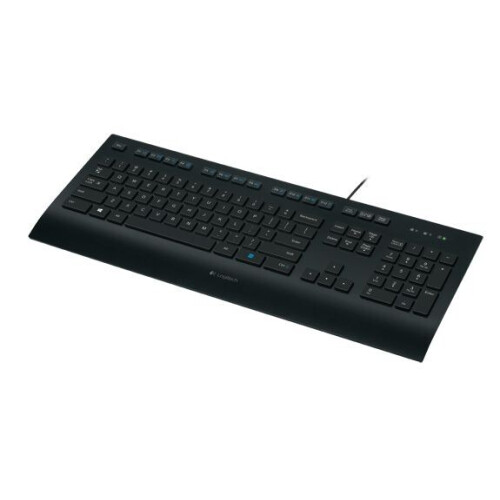 Logitech K280e - Toetsenbord - Draad USB - Qwerty US - Zwart Tweedehands