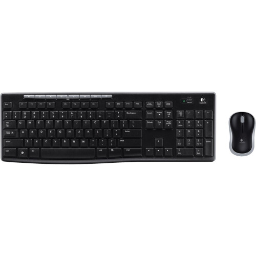 Logitech MK270 - Draadloos Toetsenbord en Muis - AZERTY BE indeling - Draadloze 2.4GHz verbinding