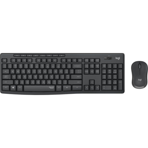 Logitech MK295 - Draadloze Toetsenbord- en Muiscombinatie - SilentTouch-technologie - Zwart Tweedehands