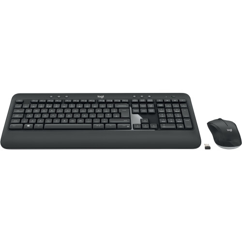 Logitech MK540 Advanced - Draadloze Toetsenbord- en Muiscombinatie - Ergonomisch - Azerty BE Tweedehands