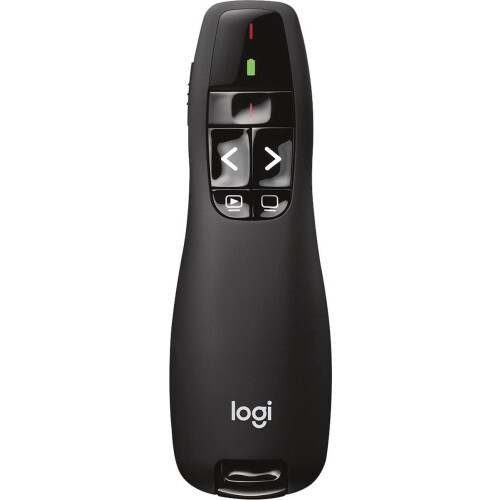 Logitech R400 - Draadloze Presenter - 15 meter bereik - Zwart Tweedehands