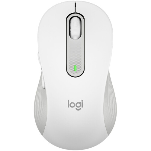 Logitech Signature M650 L - Draadloze muis - SilentTouch technologie - Wit Tweedehands