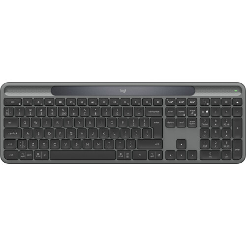 Logitech Signature Slim Solar+ K980 - Draadloos Toetsenbord - Zonne-energie - Qwerty US Tweedehands