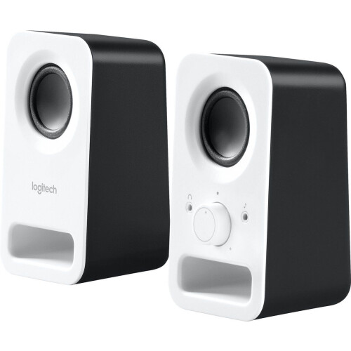 Logitech Z150 - Speakerset - Helder stereogeluid - Wit Tweedehands