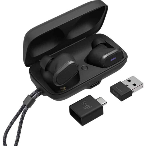 Logitech Zone True Wireless - In-ear oordopjes - ANC - Zwart