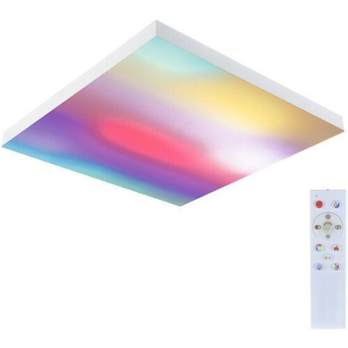 Loria Rainbow LED-paneel - 595x595 mm - 31W - 2820 lm - RGBW - Dimbaar - Dynamisch Licht - Zwart