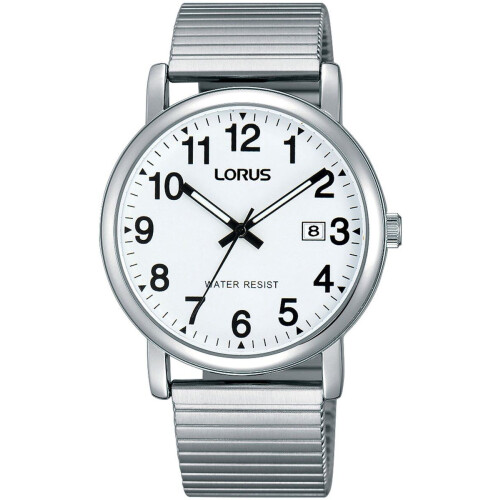 Lorus RG859CX5 - Herenhorloge - Roestvrijstaal - Wit Tweedehands