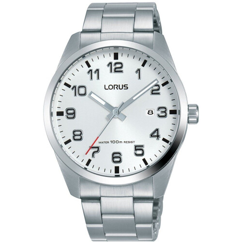 Lorus RH977JX5 - Heren Horloge - Quartz - 10 ATM waterdicht - Zilver