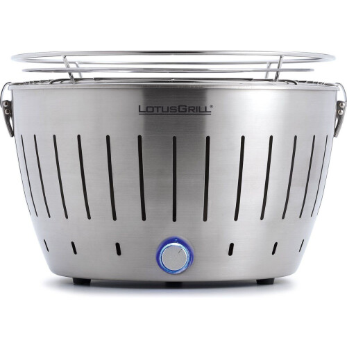 LotusGrill Classic - Tafelbarbecue - Rookvrij -Ø35cm - RVS