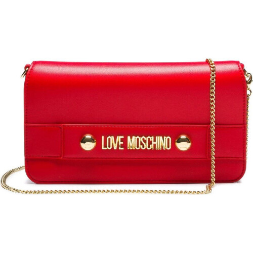 Love Moschino Lettering S - Crossbodytas - Hoge kwaliteit imitatieleder - Rood