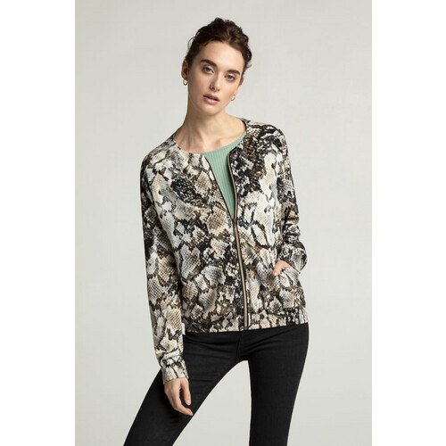 Lovjoi dames vegan Blousejack Boca Python Tweedehands