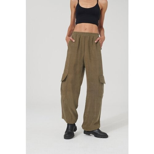 LOVJOI dames vegan Broek Hedie Groen Tweedehands