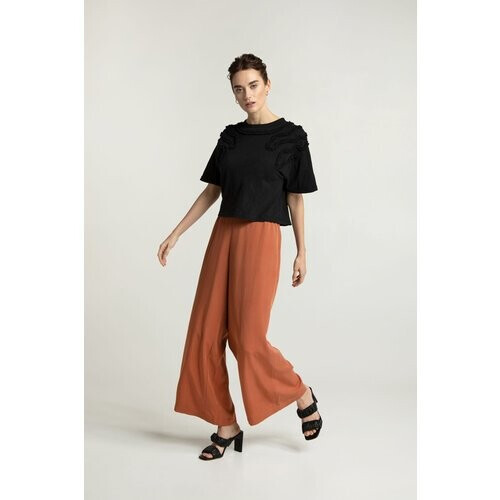 Lovjoi dames vegan Broek Sandrose Terra Rood Tweedehands