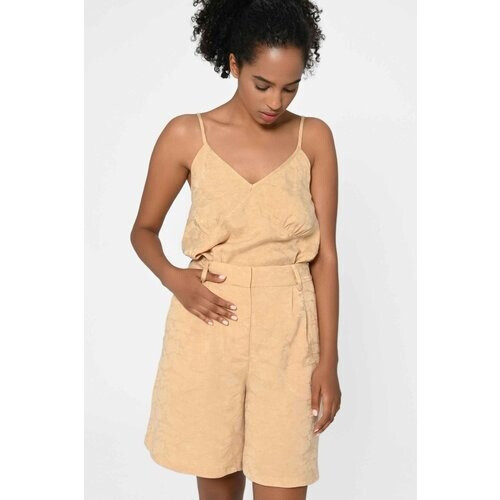 LOVJOI dames vegan Korte Broek Cabanaa Brown Sugar Tweedehands