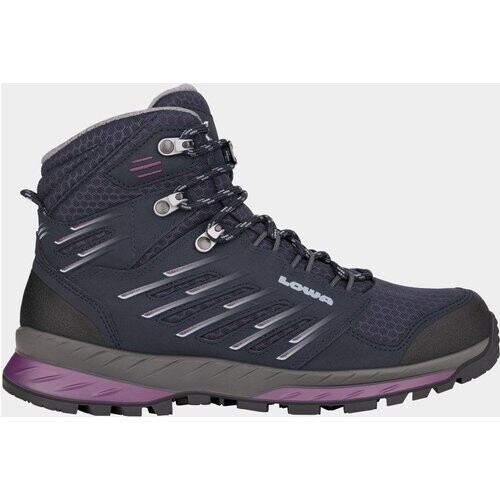 Lowa Trek Evo Gore-Tex Mid Wandelschoen Dames Marineblauw/Donkerroze Tweedehands