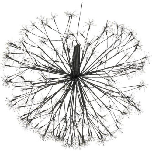 Luca Lighting - Kerstverlichting Bal - 2050 Warm Witte LED Lampjes -Ø70 cm - Zwart Tweedehands