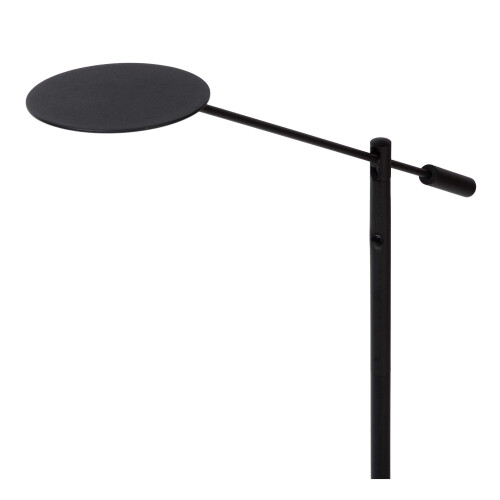 Lucide ANSELMO - Leeslamp - Dimb. LED 1x9W 3000K - Zwart - H.140 cm Tweedehands