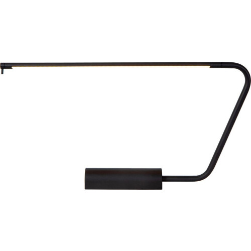 Lucide MADISON - Bureaulamp - LED Dimbaar 1x6,5W 2700K - Zwart Tweedehands