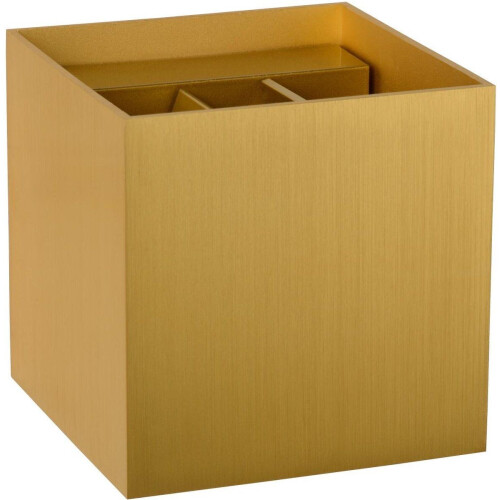 Lucide XIO - Wandlamp - LED Dimbaar G9 1x4W 2700K - Verstelbare stralingshoek - Mat Goud / Messing