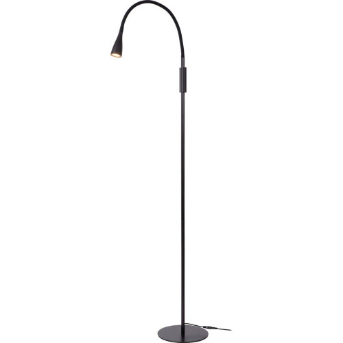 Lucide ZOZY - Leeslamp - LED 3 StepDim 1x4W 3000K - Zwart