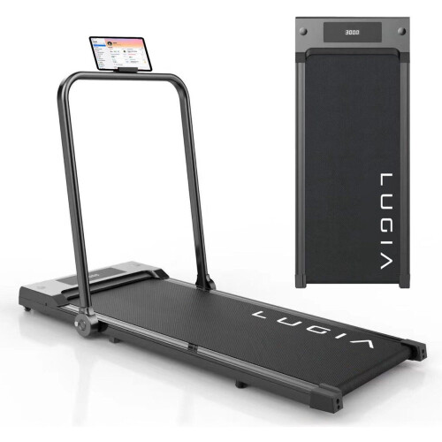 Lugia Fit Plus Loopband - Inklapbaar - 1-10 km/u - Afstandsbediening - Led Display - Schokdempend - Opvouwbare Treadmill